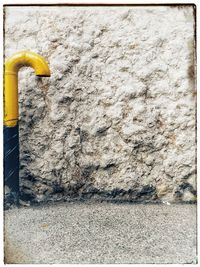 Close-up of yellow water