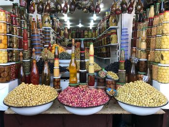 Various fruits for sale in market