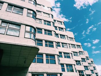 Low angle view of building against sky