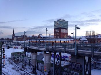 View of buildings in city