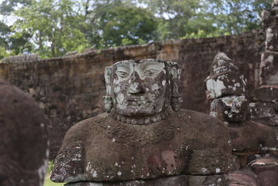 Close-up of statue