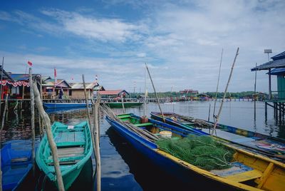 Colorful fishing village