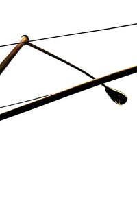 Low angle view of cables against clear sky