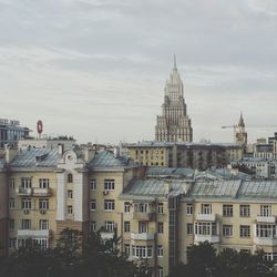 View of buildings in city