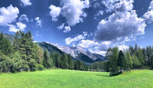 Big sky view