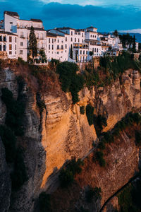 View of buildings in city