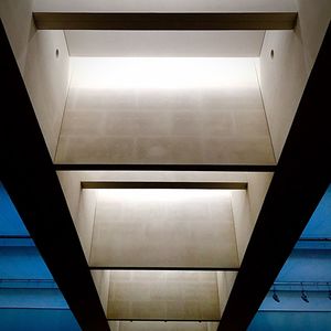 Low angle view of ceiling