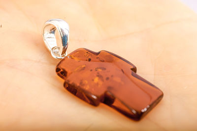 High angle view of eyeglasses on table