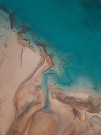 Coastal landscape in patagonia.