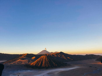 View of snowcapped mountain against sky