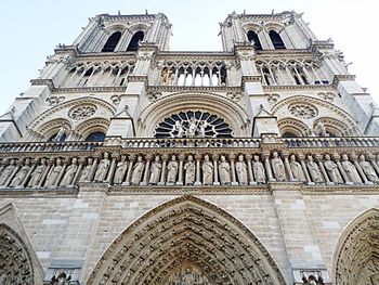 Low angle view of church