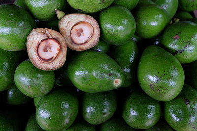 Full frame shot of fruits