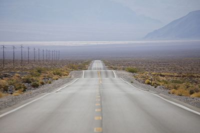 Road into death valley