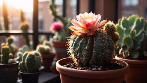 Close-up of potted plant