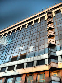 Low angle view of building against sky