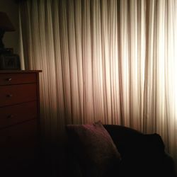 View of curtain