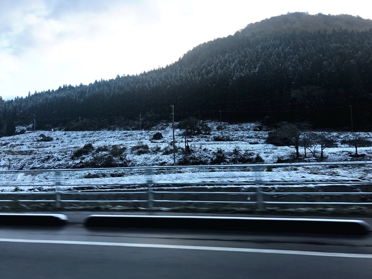 tree, no people, sky, mountain, nature, transportation, day, outdoors, beauty in nature, water, cold temperature, snow