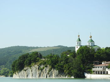 Lake and mountain