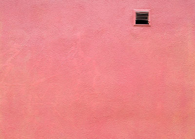 Full frame shot of pink wall