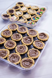 Close-up of cookies