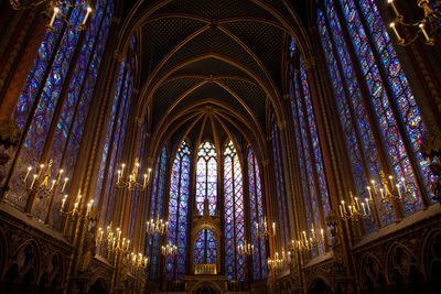 Interior of majestic church