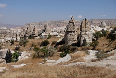 Panoramic view of landscape against sky