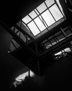 Low angle view of modern building
