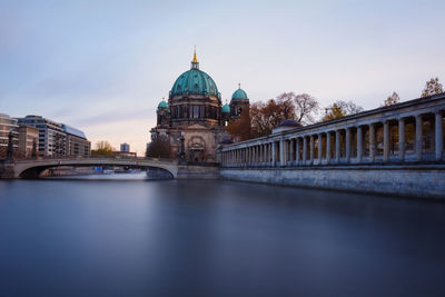 Berlin cathedral at waterfront