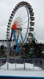 Ferris wheel against sky