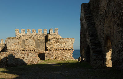 Old ruins against sky