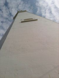 Low angle view of built structure against sky