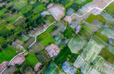 High angle view of water