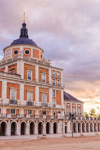 View of historical building against sky