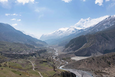 Annapurna circuit in nepal taken in may 2022