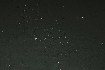 Full frame shot of sky at night