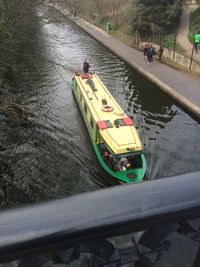 Boat in river