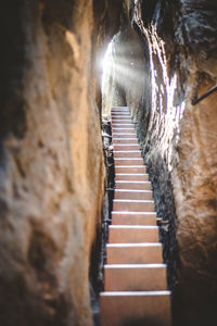 Low angle view of stairs