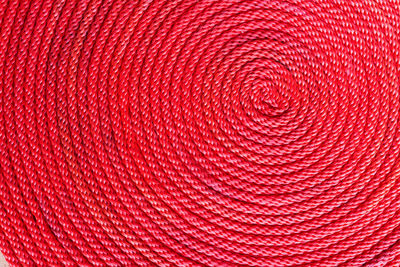 Full frame shot of red fabric