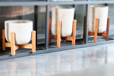 Close-up of food on table