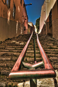 Low angle view of building against sky
