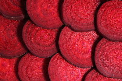 Full frame shot of strawberries