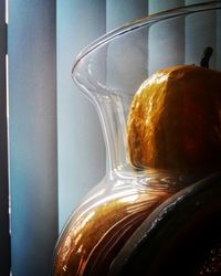 Close-up of drink in glass