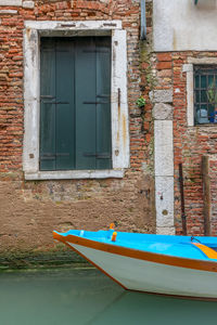 Window of old building