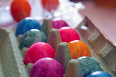 Close-up of multi colored candies