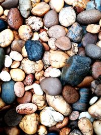 Full frame shot of stones