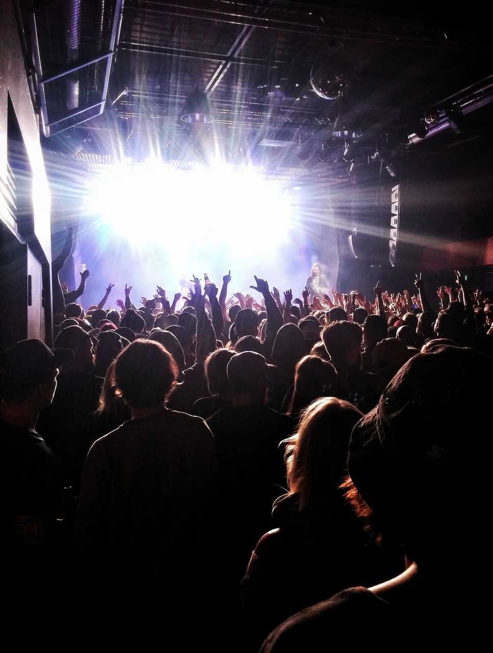 CROWD AT MUSIC FESTIVAL