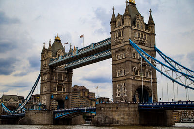 Low angle view of bridge