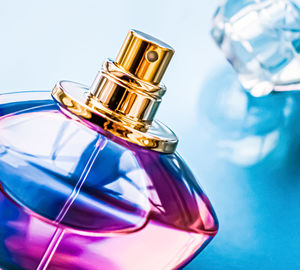 Close-up of perfume sprayer