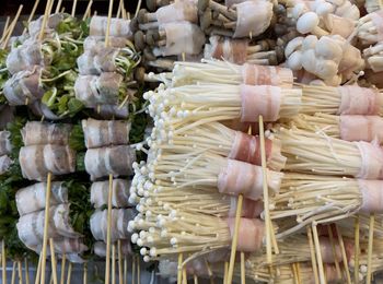 Full frame shot of food for sale at market