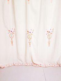 Full frame shot of curtain